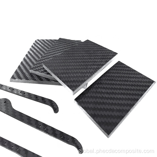 Carbon fiber plates glossy glass carbon fiber plate board Factory